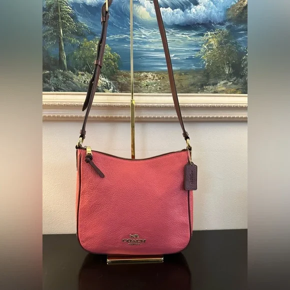 Coach Ellie File Crossbody Bag Watermelon Multi EUC - Picture 3 of 9